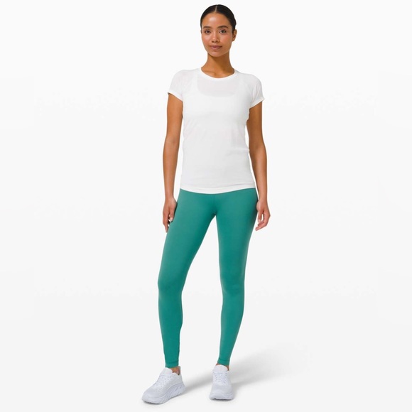 Lululemon Wunder Train High-Rise Tight 31" - Teal Lagoon - Picture 2 of 15